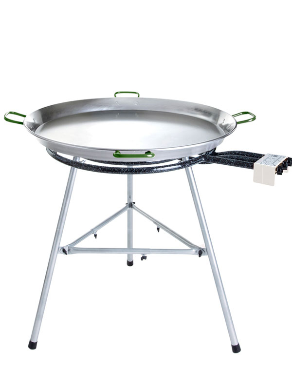 Paella grill set: Comfort Line 6 gastro/catering version with safety pilot