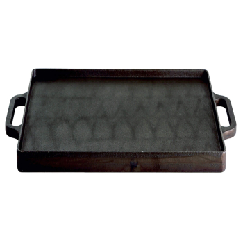 Cast iron grill plate (plancha) 32 x 32 cm