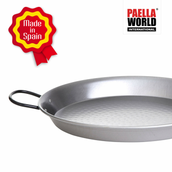 Paella pan steel ø 130 cm with six handles