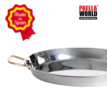 Paella pan stainless steel ø 46 cm 