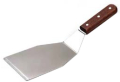 Stainless steel spatula with wooden handle 32 cm                                                