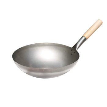 Original Chinese wok pan, Ø 33 cm and stainless...