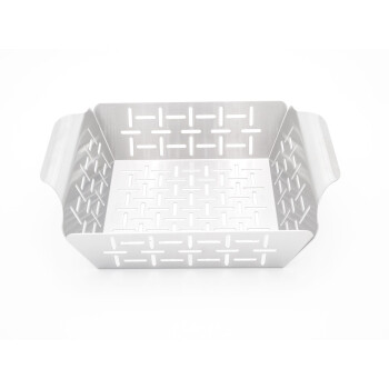 Stainless steel grill basket 19 x 24 x 5,5cm