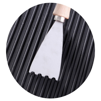 Grill plate spatula
