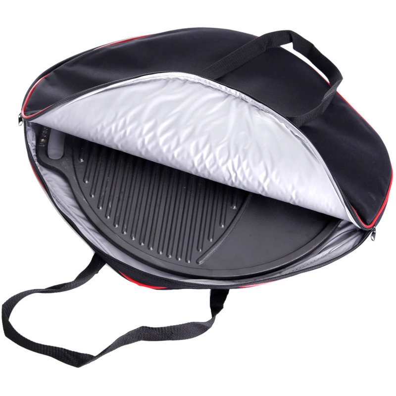Insulated cast iron grill plate bags up to ø 38 cm