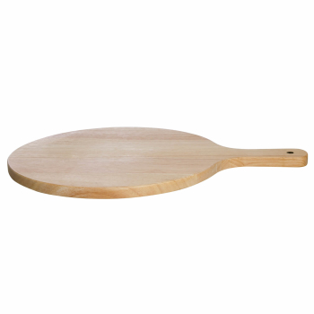 Wooden board with handle for pizza