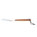 Pizza turner with wooden handle