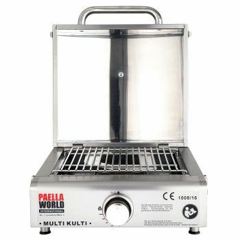 MULTI-KULTI ®, the multifunctional gas grill with safety pilot