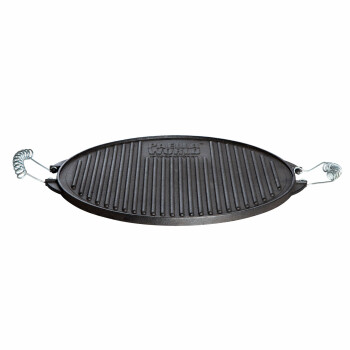 Cast iron grill plate set 1