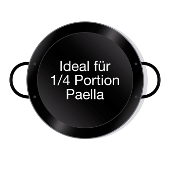 Paella pan enamelled ø 12 cm