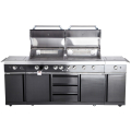 TOP-LINE - ALLGRILL EXTREM Steakzone® - BLACK with Air System