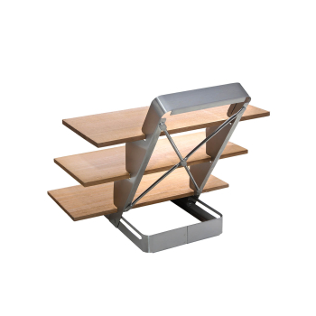 Smoking board stairs stainless steel, foldable incl....