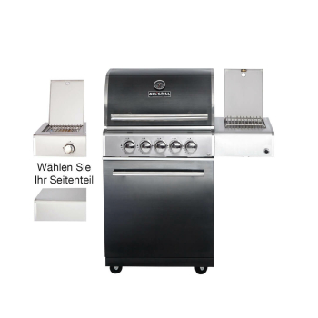 MODULAR-TOP-LINE-ALLGRILL CHEF M BLACK -Grundmodell-