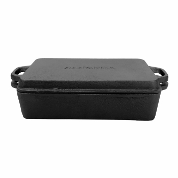 Combi 2in1 Casserole cast iron 16x11x4 cm + lid 16x11x2 cm