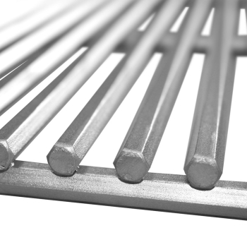 ALLGRILL cast stainless steel grate 10mm Hexagon - 35x46...