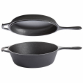2 in1 - Cast iron Pot & Pan, Ø 26 cm
