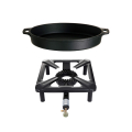 Tabulet Cooker Set (big) with cast iron pan   Ø 40 cm - without ignition protection