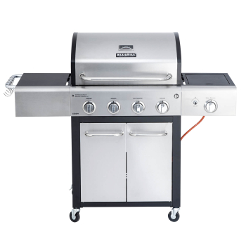 ALLGRILL FESTIVAL stainless steel / black